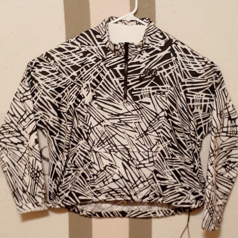Nike Quarter zip Zebra sweater